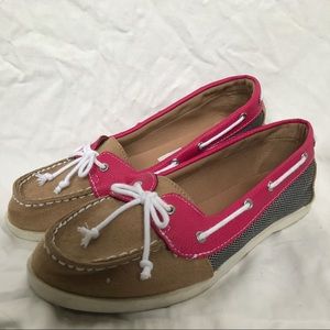 Pink Loafers